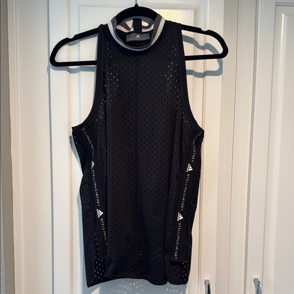 Adidas Black Mesh Women's Tank Top